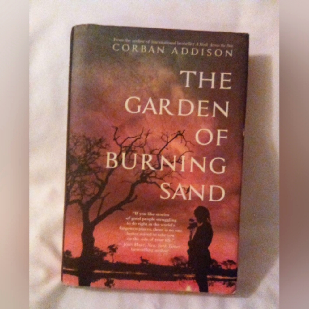Hardcover "The Garden of Burning Sand"